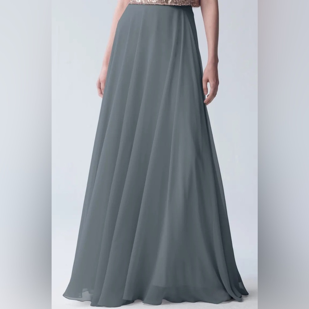 Beautiful Jenny Yoo Hampton Long Maxi Skirt Bridesmaid/Bridal Size 6